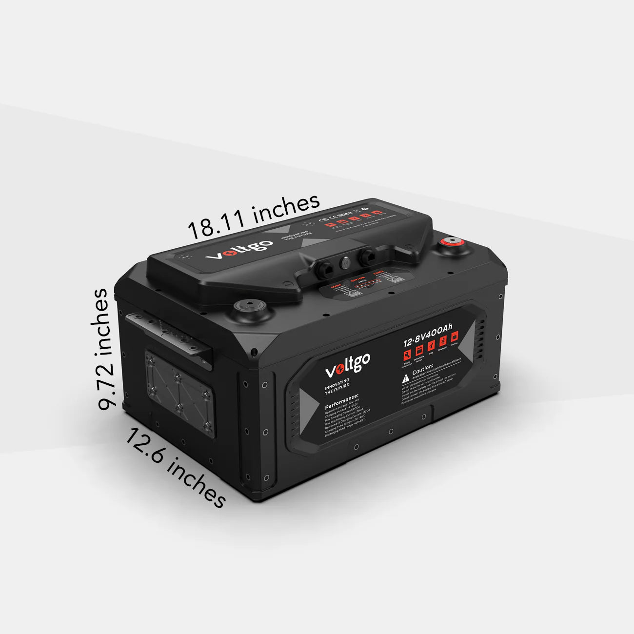 VoltGo Elite Series 12.8V 400Ah LiFePO₄ Battery