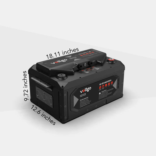 VoltGo Elite Series 12.8V 400Ah LiFePO₄ Battery