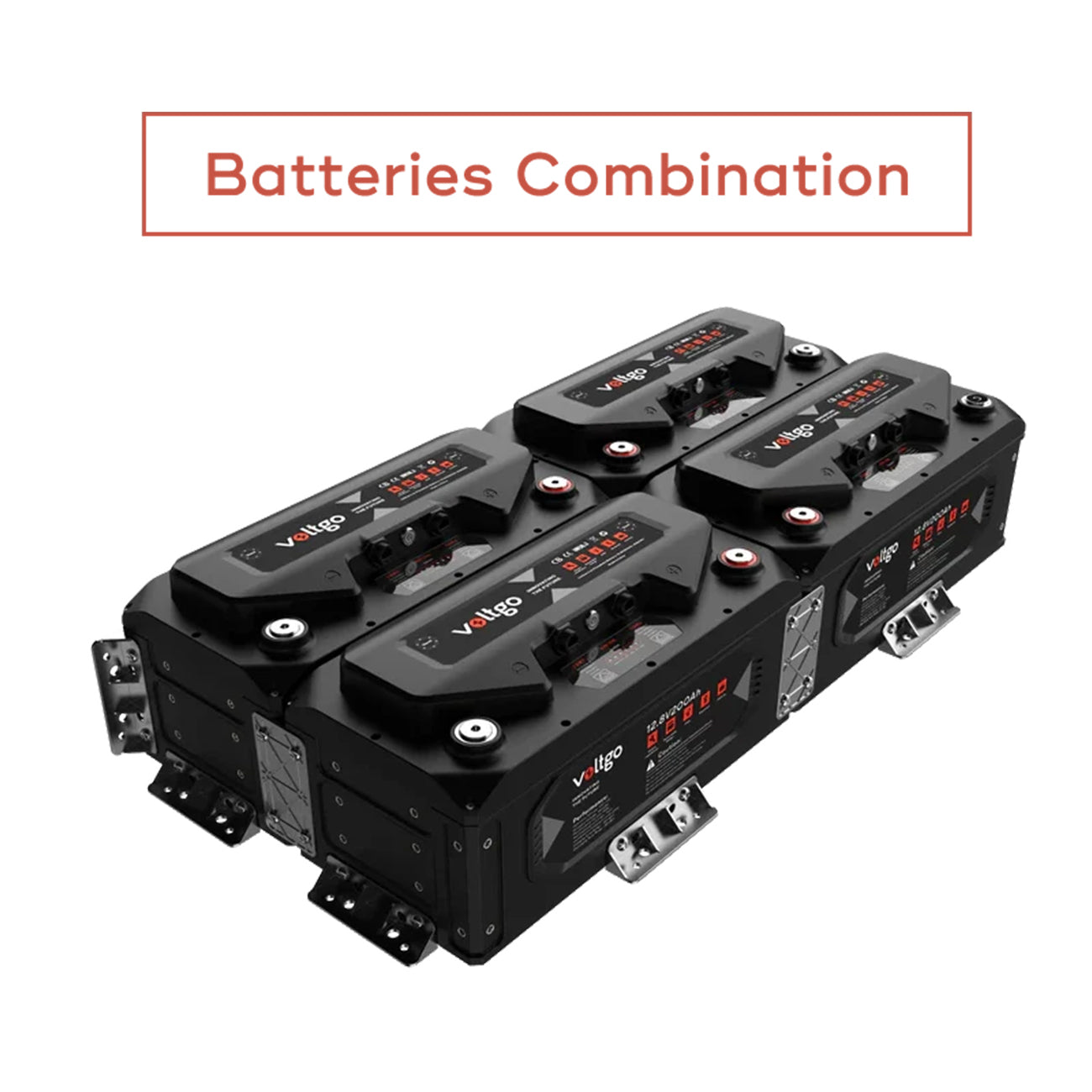 VoltGo Elite Series 12.8V 200Ah LiFePO₄ Battery