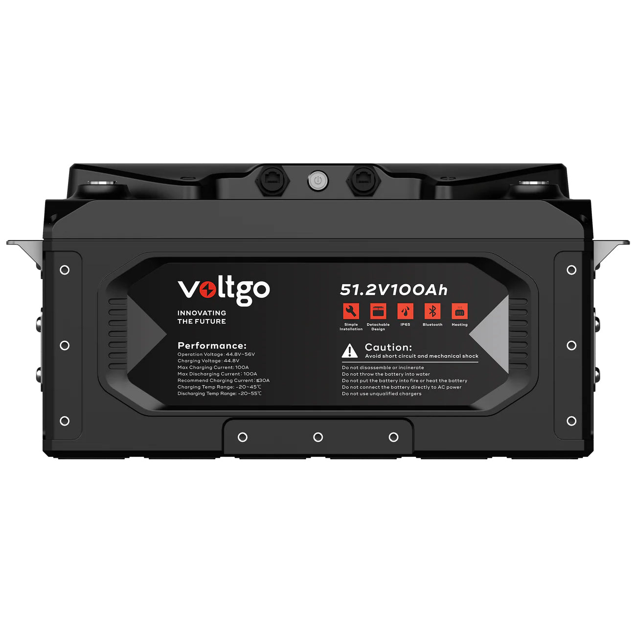 VoltGo Elite Series 51.2V 100Ah LiFePO₄ Battery