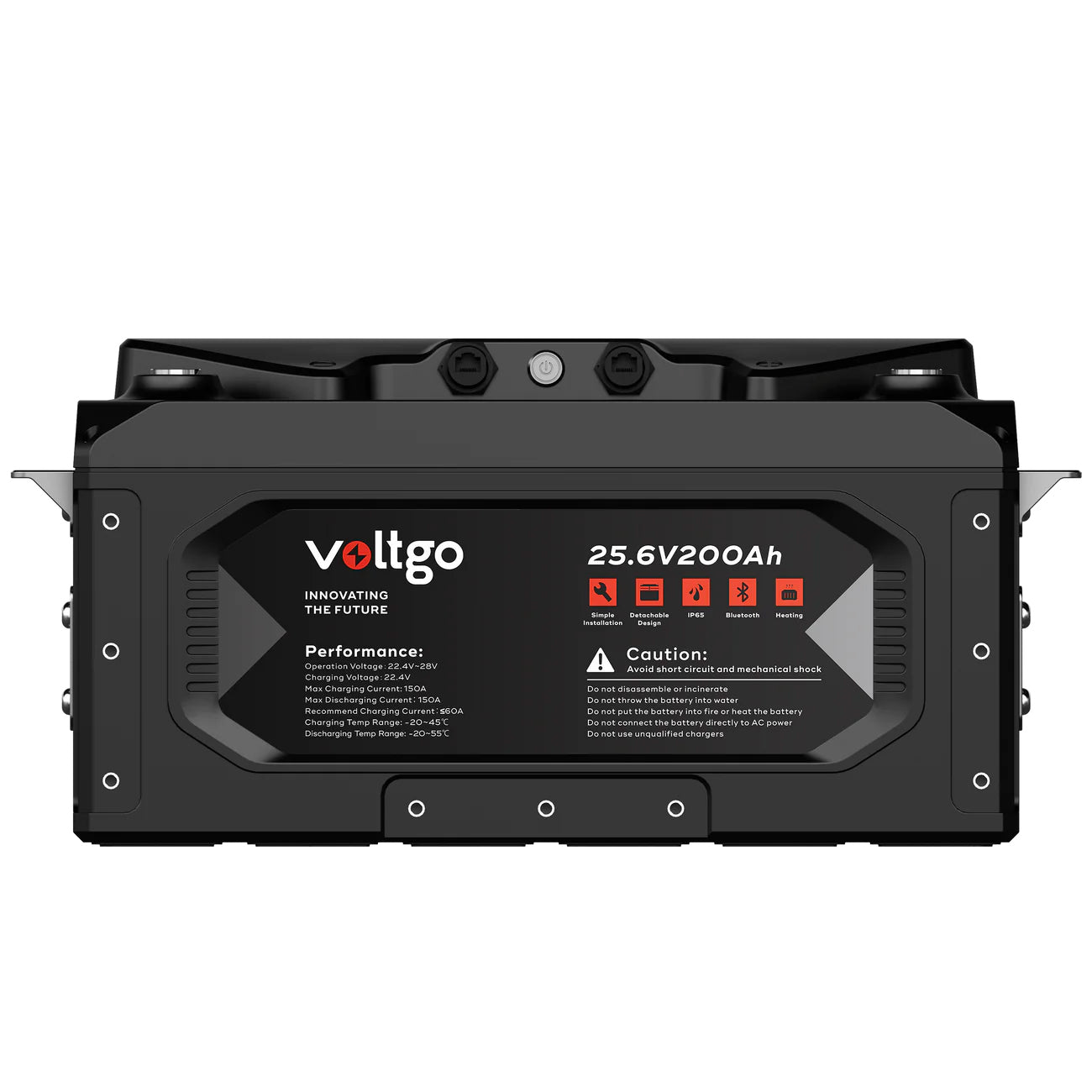 VoltGo Elite Series 25.6V 200Ah LiFePO₄ Battery