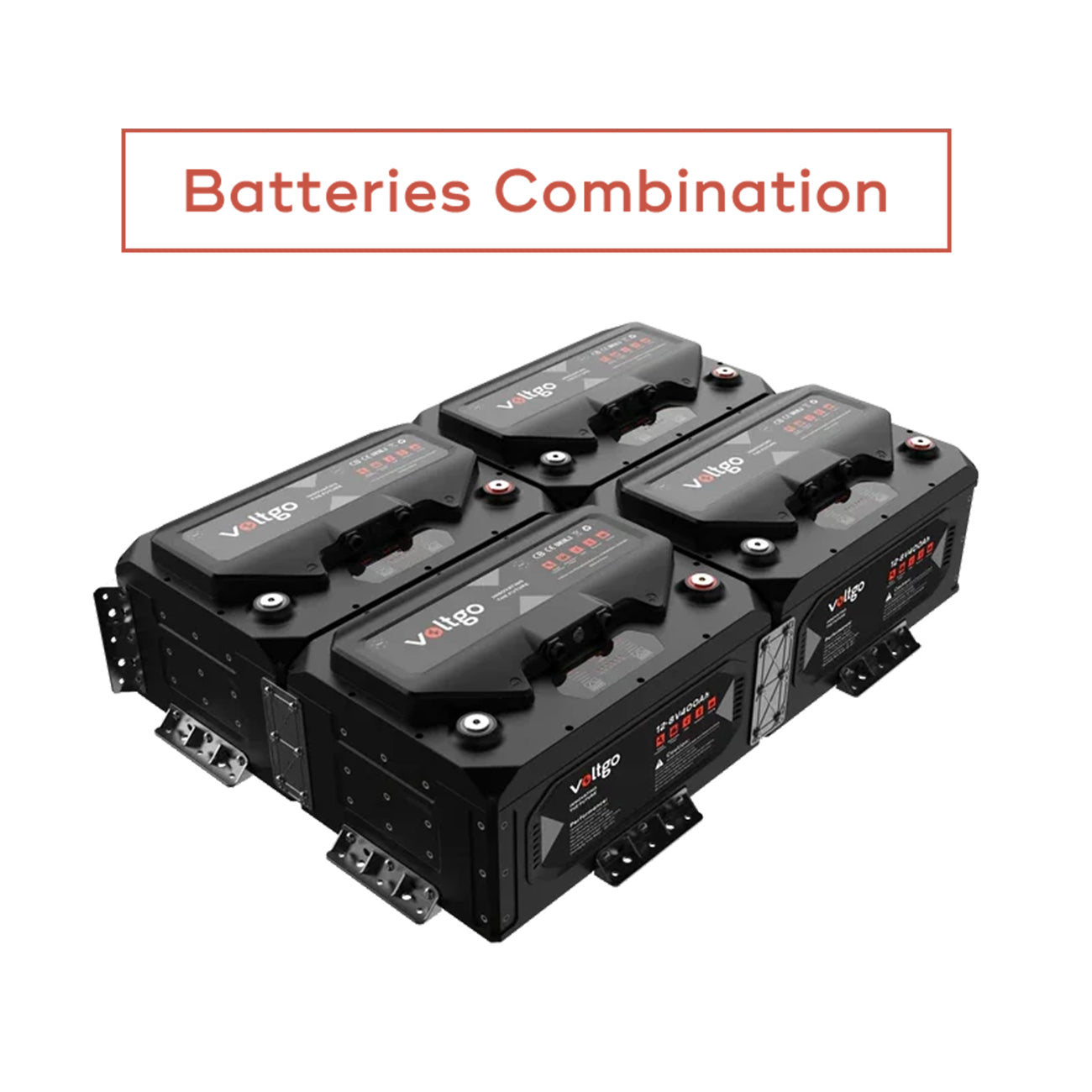 VoltGo Elite Series 25.6V 100Ah LiFePO₄ Battery