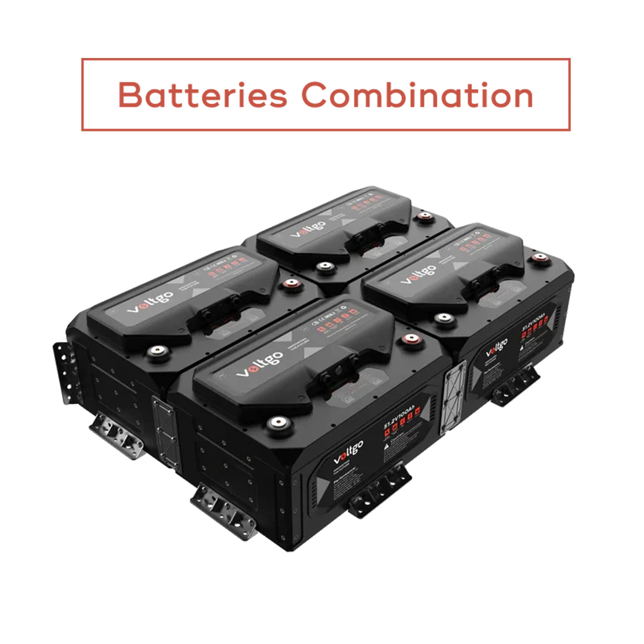 VoltGo Elite Series 51.2V 100Ah LiFePO₄ Battery